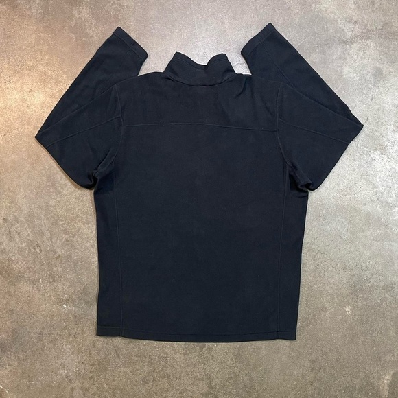 Patagonia Synchilla Fleece Quarter Zip Pullover Black XXL - Picture 3 of 8